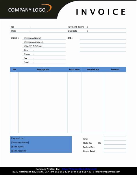 9+ Job Invoice Templates - Free Sample, Example Format Download